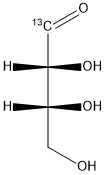 D-[1-13C]erythrose